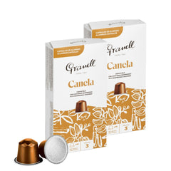 2X - Café Granell Canela Cápsulas para Nespresso