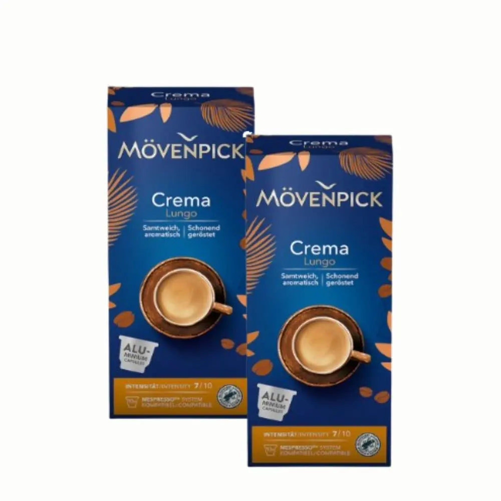 2X - Movenpick Crema Lungo cápsulas Nespresso®