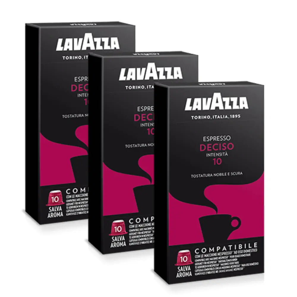 3X - Lavazza Deciso cápsulas Nespresso®