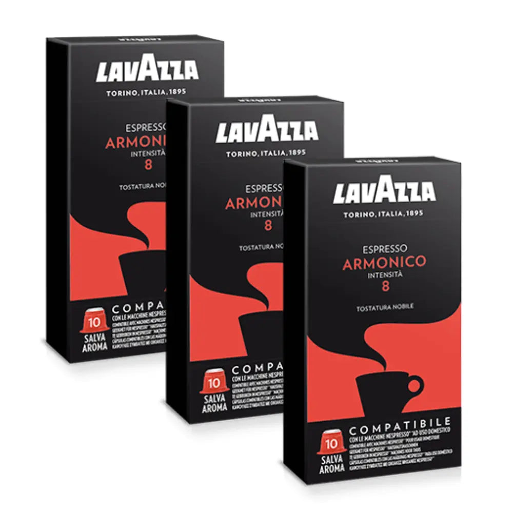 3x - Lavazza Armonico cápsulas Nespresso