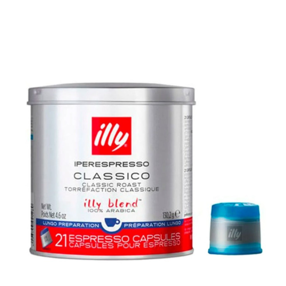 Café Illy Cápsulas Iperespresso Lungo 21 Cápsulas