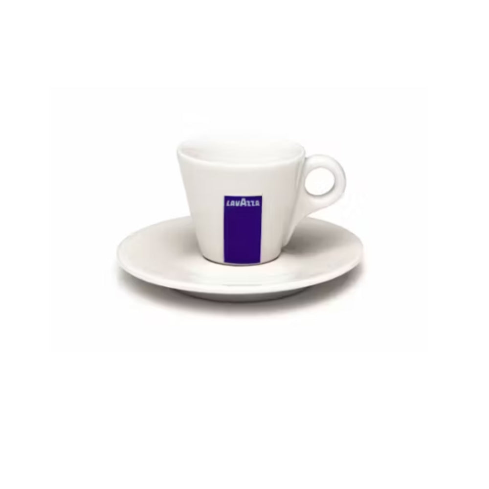Taza Espreso Lavazza + Plato de 80ml