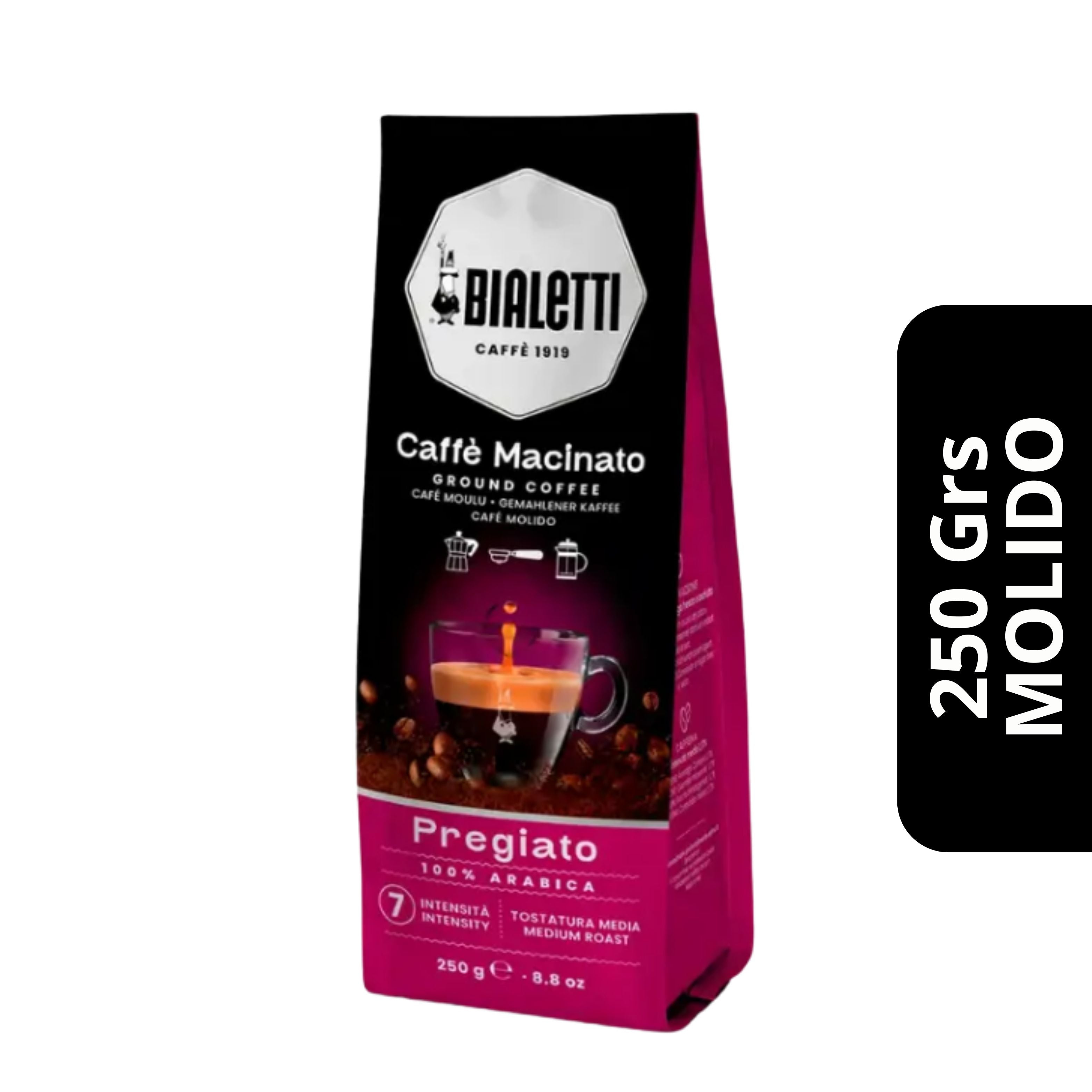 Café Molido Bialetti Pregiato 250grs