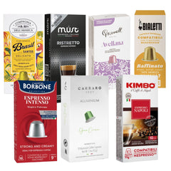 Pack Mix Intensidades y Sabores 7 Cajas Cápsulas Nespresso