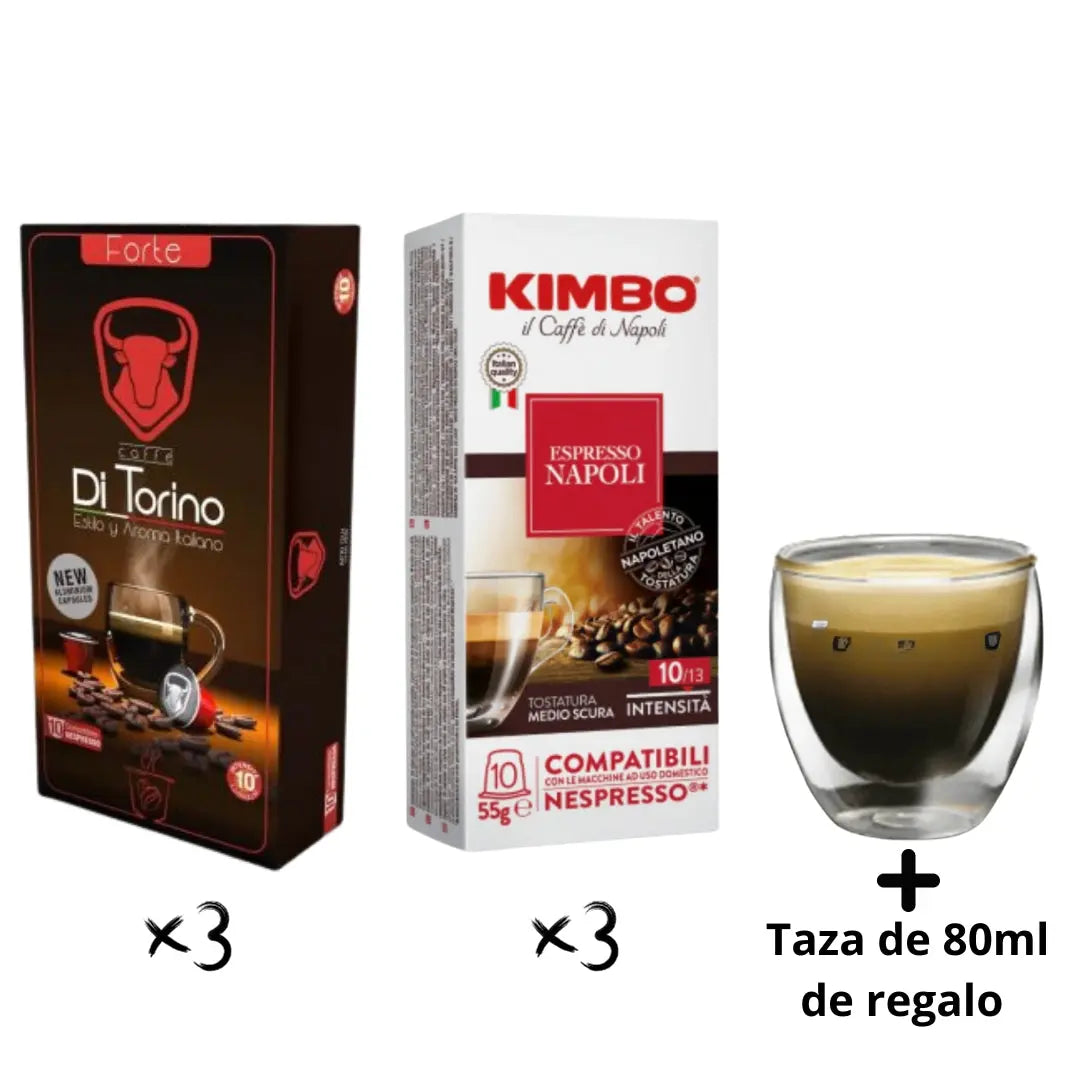 Pack Espresso 60 Càpsulas compatible Nespresso®