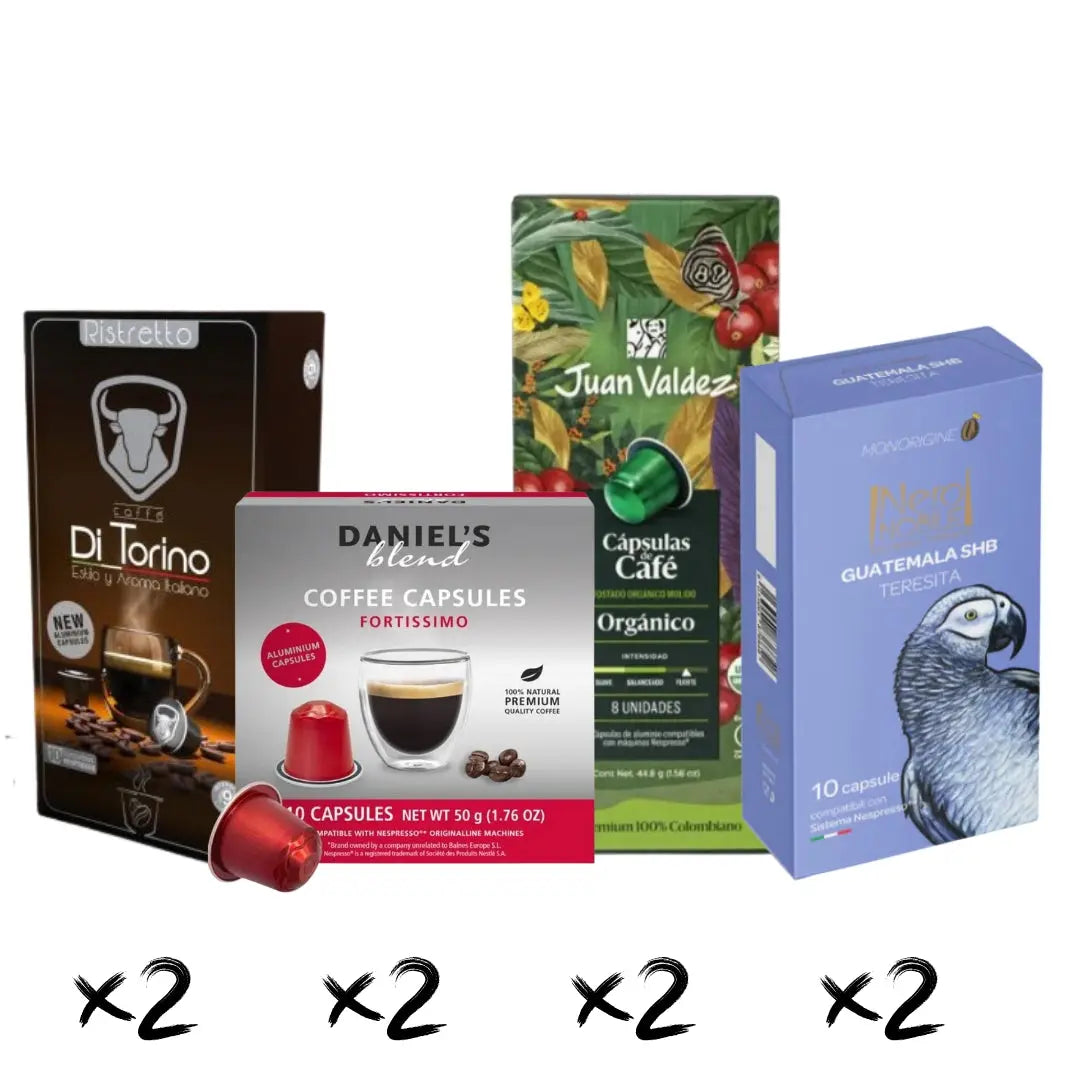 Pack Intenso 8 Cajas Nespresso®