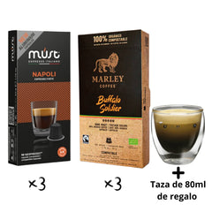 Pack Espresso 60 Càpsulas compatible Nespresso®