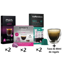 Pack Lungo Intenso 60 Cápsulas compatibles Nespresso®