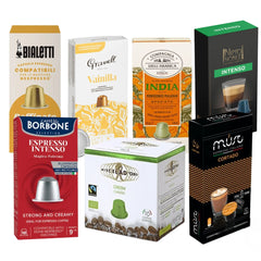 Pack Mix Intensidades y Sabores 7 Cajas Cápsulas Nespresso®
