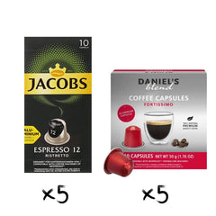 Pack Ristretto Intenso 100 Cápsulas Nespresso