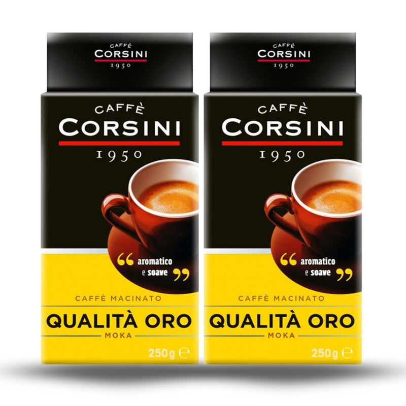 2x - Café Corsini Qualita Oro 250grs