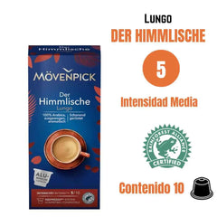 Movenpick Der himmlische cápsulas Nespresso | cápsulas de aluminio