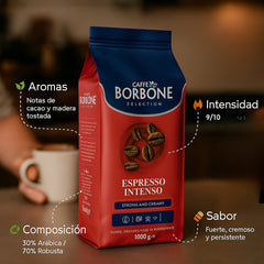 Borbone Espresso Intenso 1Kg Café en Gran