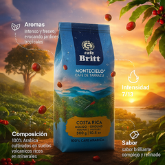 Café Britt Montecielo 300grs desde Costa Rica