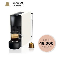 Cafetera Nespresso Essenza Mini Single White