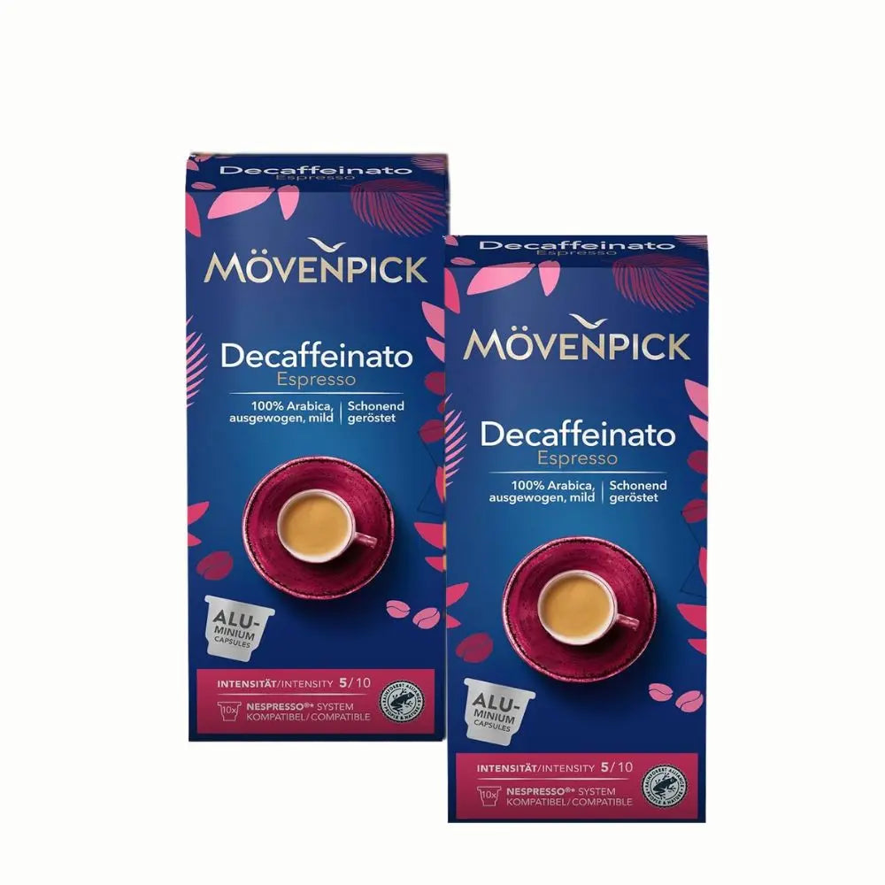 2X - Movenpick Descafeinado cápsulas Nespresso®