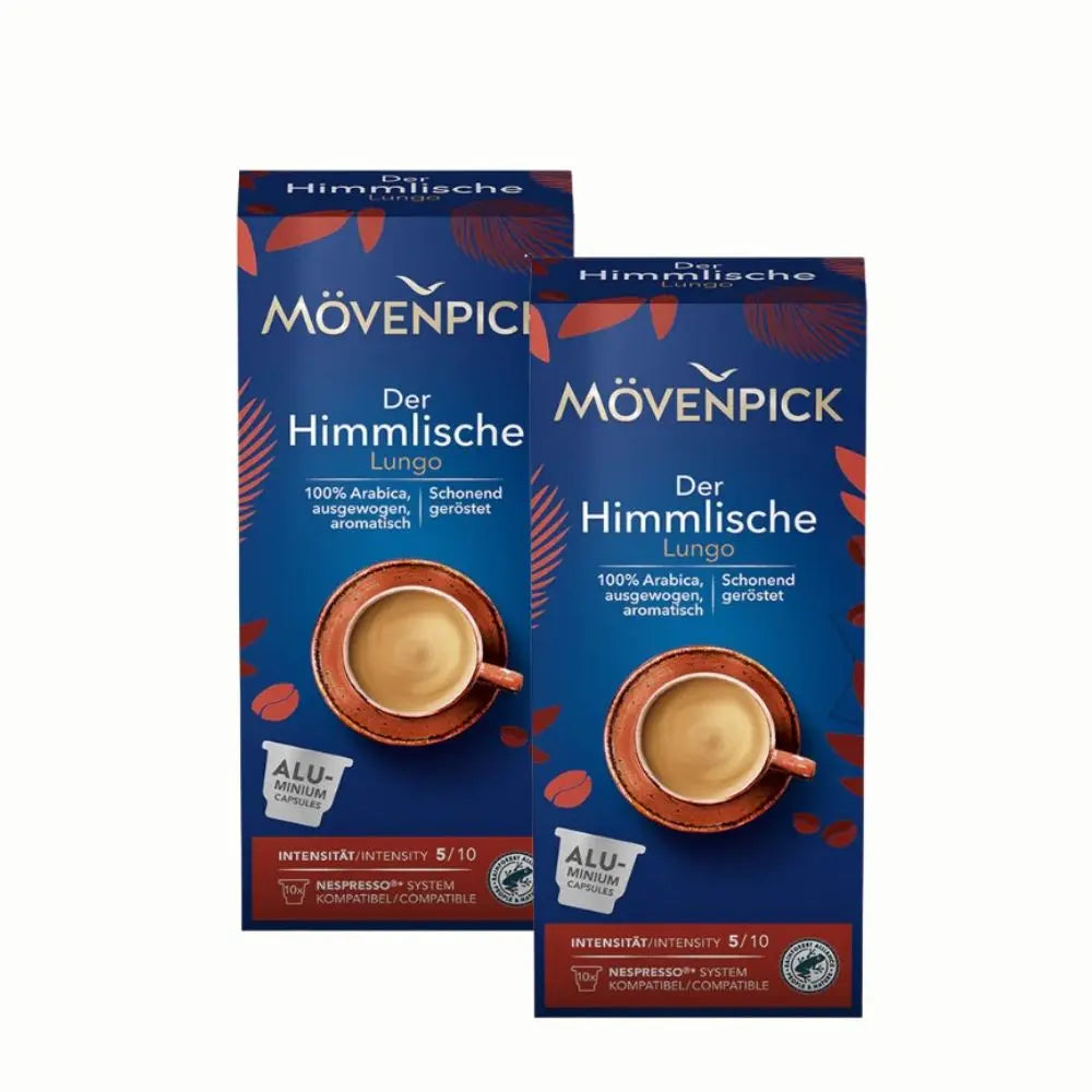 2X - Movenpick Der Himmlische Lungo cápsulas para Nespresso®