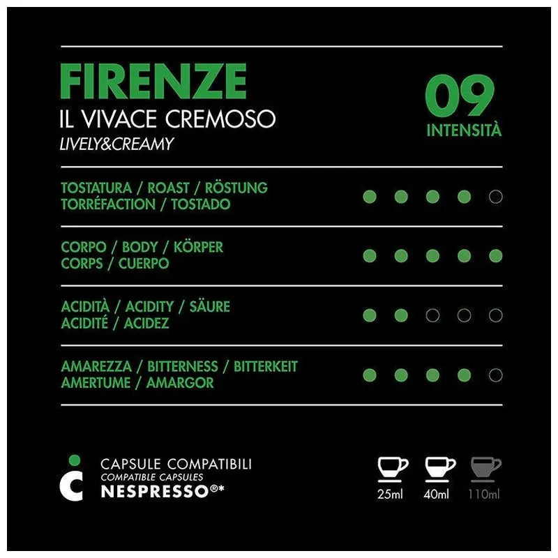 Café ilCaffeitaliano Firenze cápsulas Nespresso®