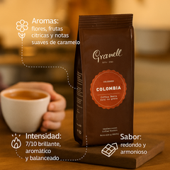 Café Granell Colombia 250grs, 100% Arabica