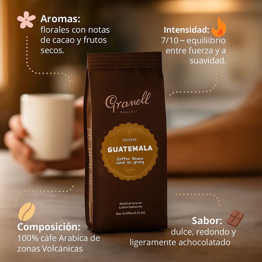 Café Granell Guatemala 250grs 100% Arabica