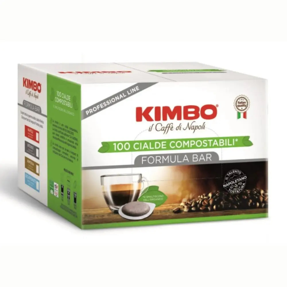 Kimbo 100 Pods Napoli Compostables