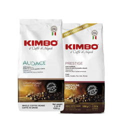 2X - Café en Grano Kimbo Audace y Kimbo Prestige