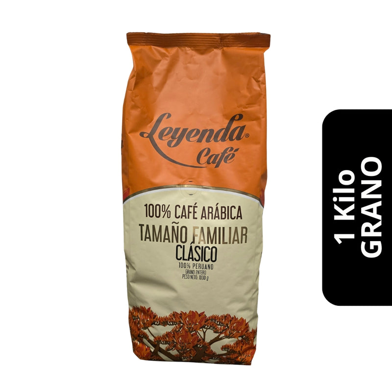 Café Leyenda 100% Arábica en Grano 1kg by Britt — granos de altura, tueste medio y equilibrado