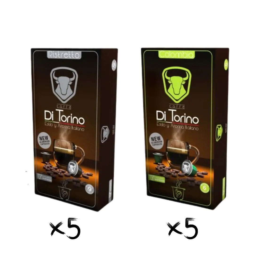 Pack Ditorino 100 Cápsulas Nespresso®