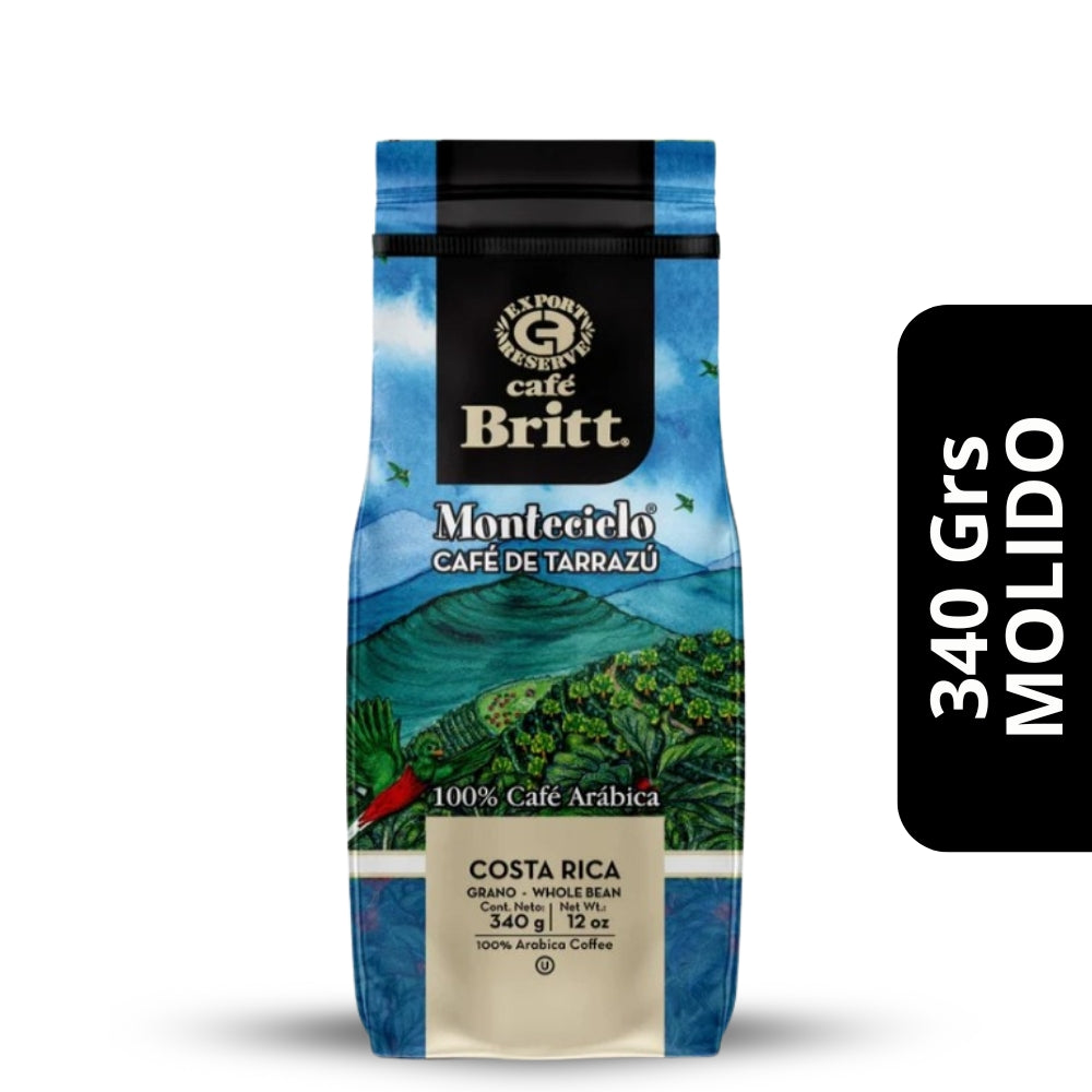 Café Britt Montecielo Café de Tarrazú 340grs