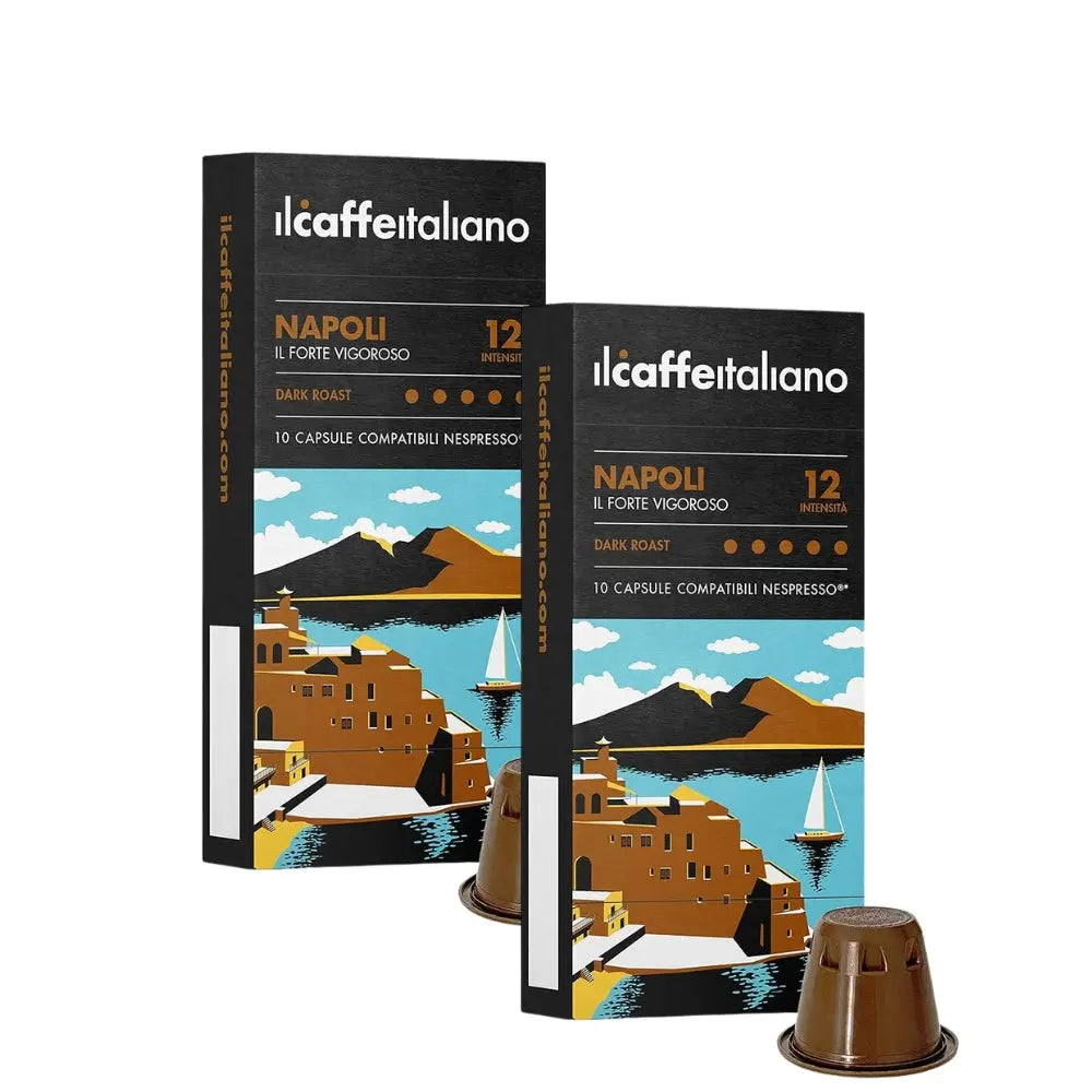 2X - ilCaffeitaliano Napoli cápsulas para Nespresso®