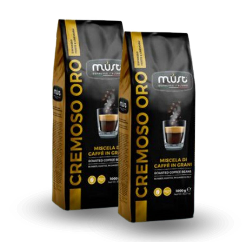 2x - Café en Grano Must Cremoso Oro 1kg