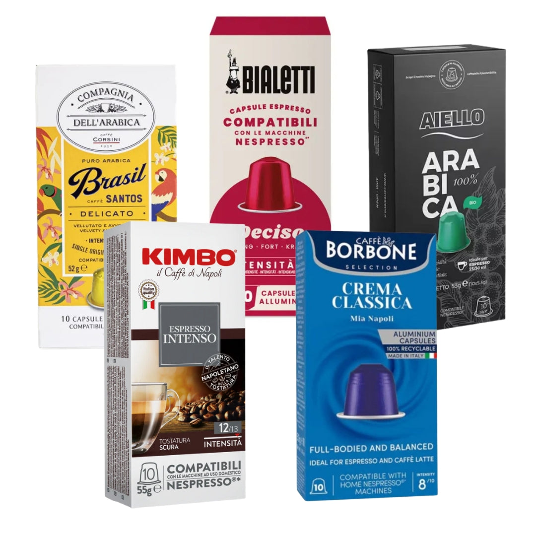 Pack Espresso 5 cajas cápsulas Nespresso®