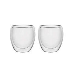 2X - Vaso Doble pared 80ml