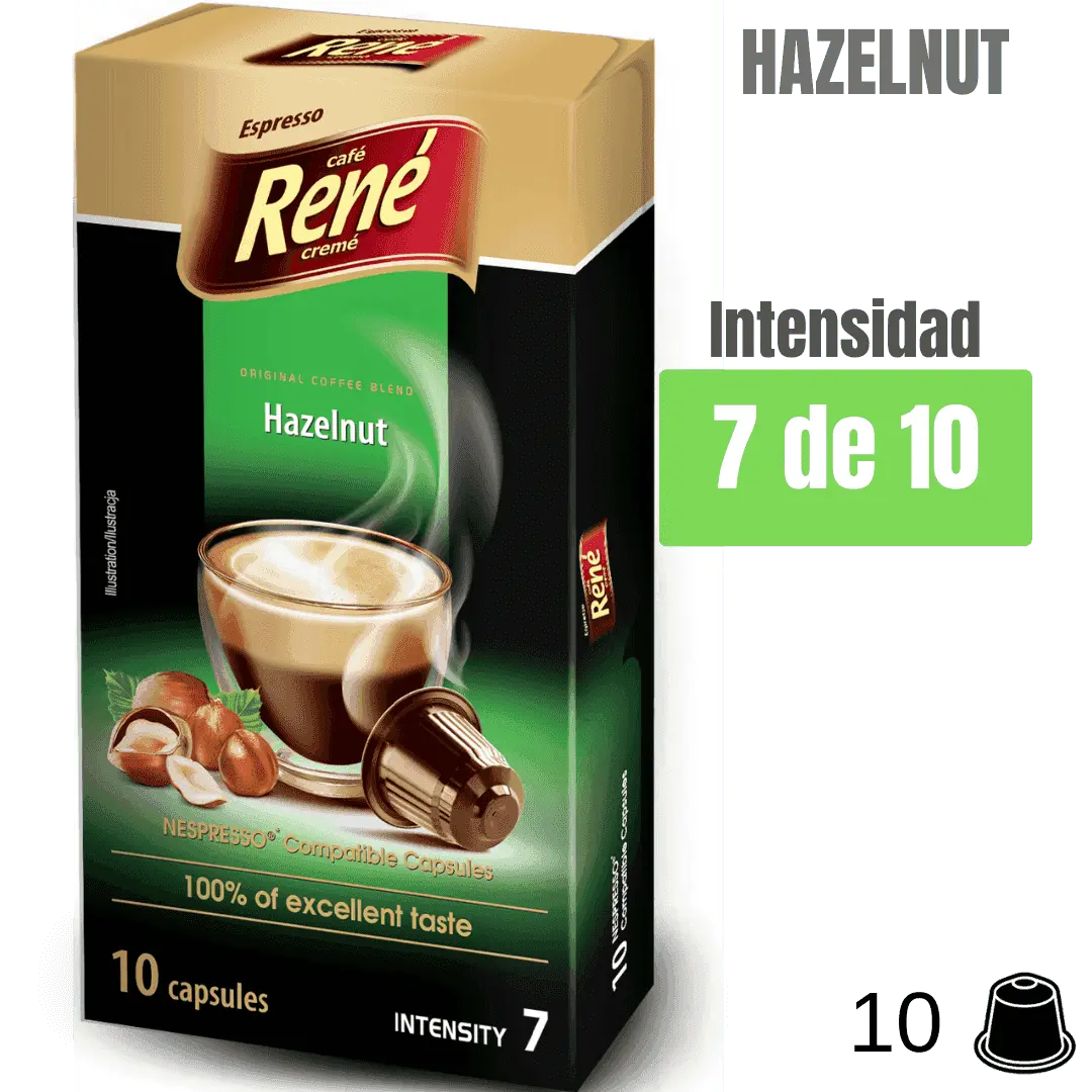Rene Hazelnut cápsulas Nespresso®
