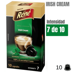 Rene Irish Cream cápsulas Nespresso sabor