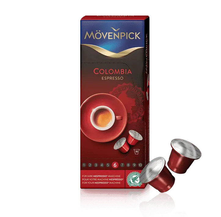 Movenpick Colombia Espresso cápsulas Nespresso