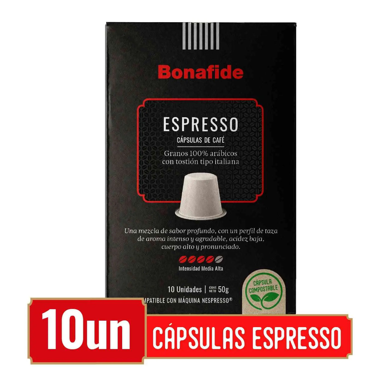 Bonafide Espresso cápsulas Nespresso®