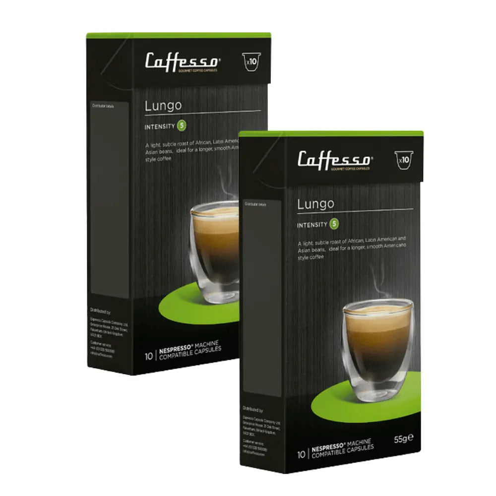 2X - Caffesso Lungo cápsulas Nespresso®