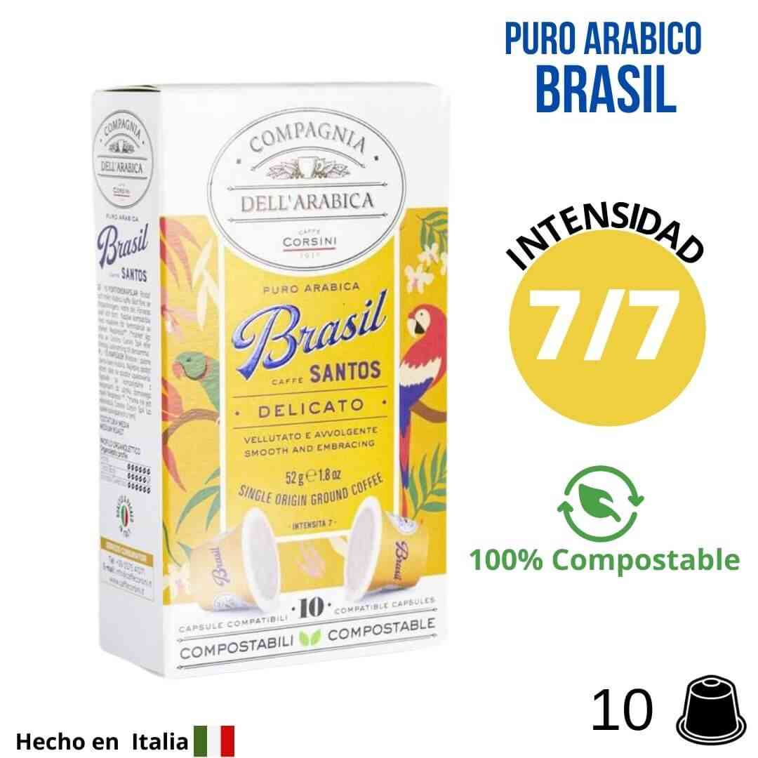 Corsini Brasil cápsulas compostables Nespresso®