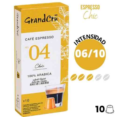 café Grandcru Chic cápsulas Nespresso® 