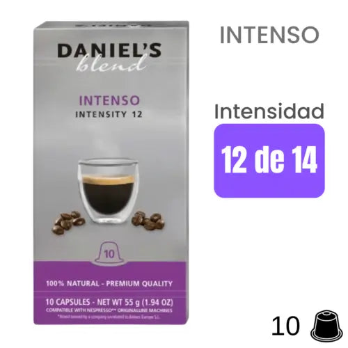 Daniels Intenso cápsulas Nespresso® | Coffelovers