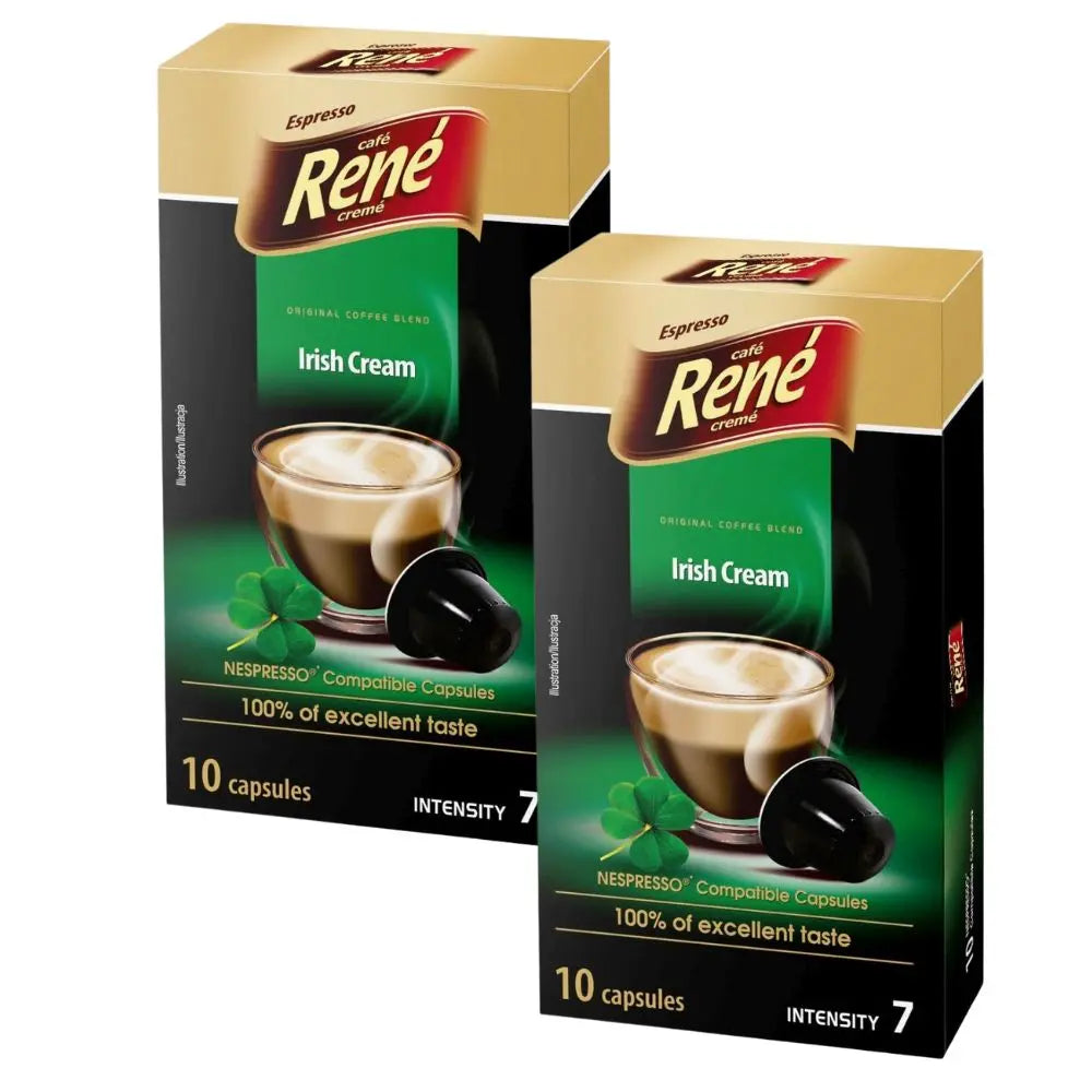 2X- Rene Irish Cream cápsulas Nespresso®