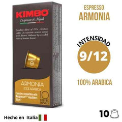 Kimbo Armonia cápsulas Nespresso