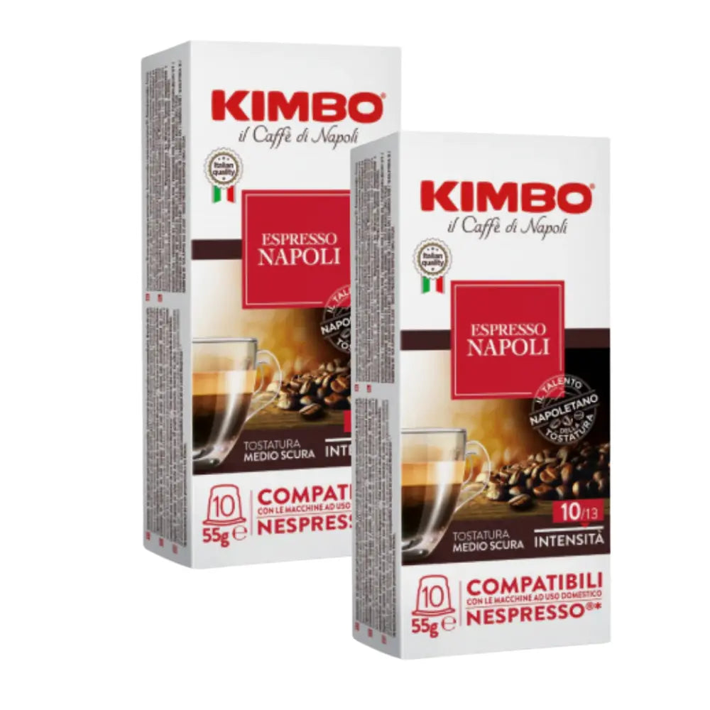 2x Kimbo Napoli cápsulas Nespresso | Coffeelovers