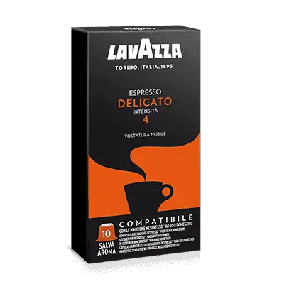Lavazza Delicato cápsulas Nepresso® - CoffeeLovers Capsulas de Café