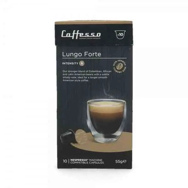 Caffesso Lungo Forte cápsulas compatibles Nespresso | Cápsulas Nespresso