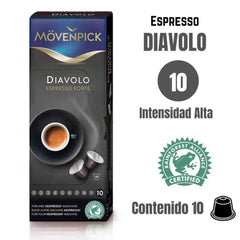 movenpick Diavolo cápsulas Nepsresso