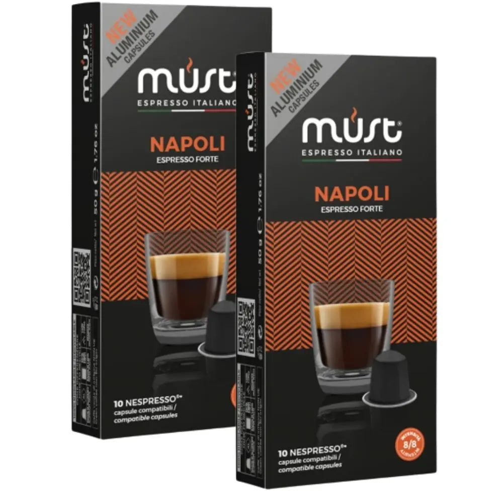 2X - Must Napoli cápsulas Nespresso®