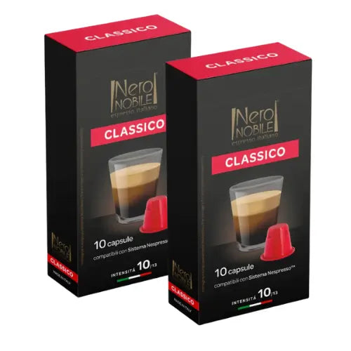 2X - Nero Nobile Classico cápsulas Nespresso | Coffeelovers.cl