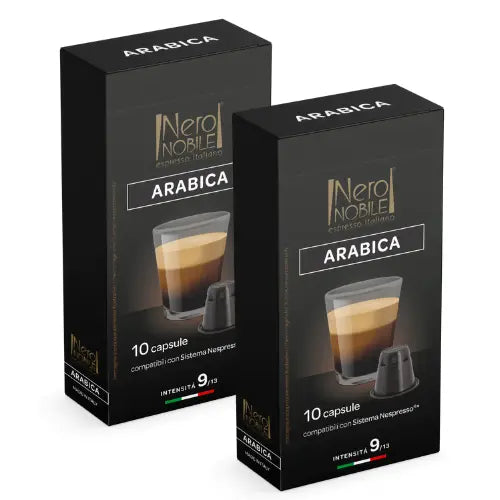 2X - Nero Nobile Arabica cápsulas Nespresso | Coffelovers.cl